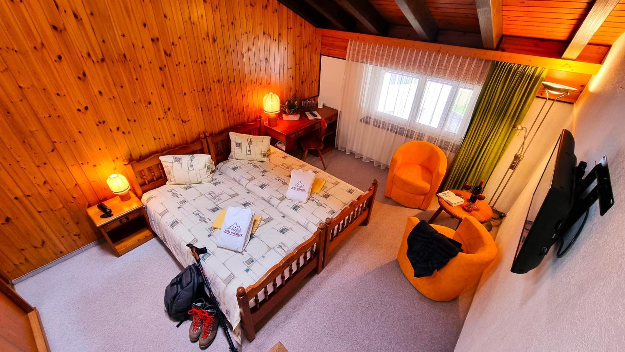 Hotel Alpenblick-Leukerbad-Therme Номер фото
