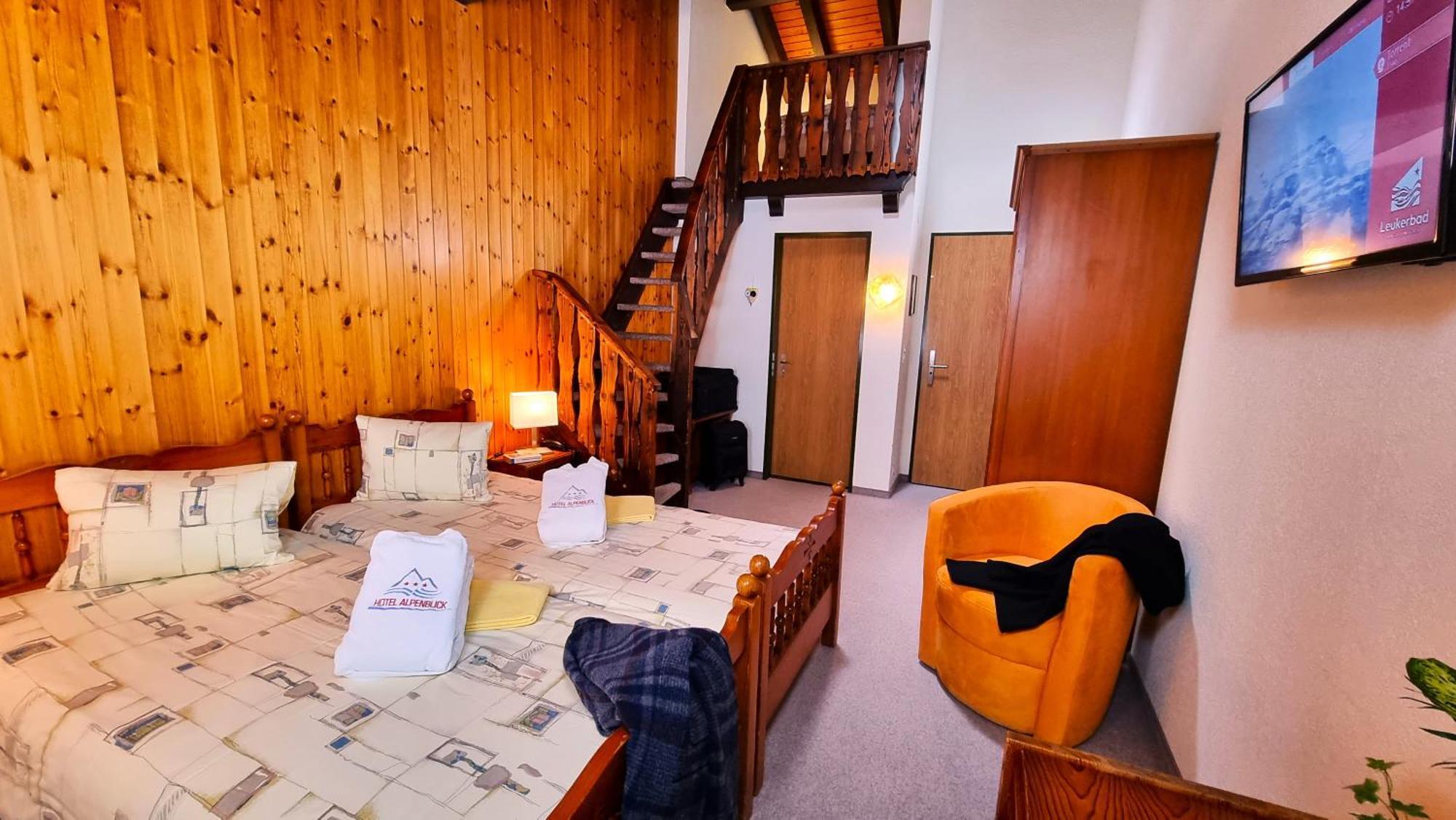 Hotel Alpenblick-Leukerbad-Therme Номер фото