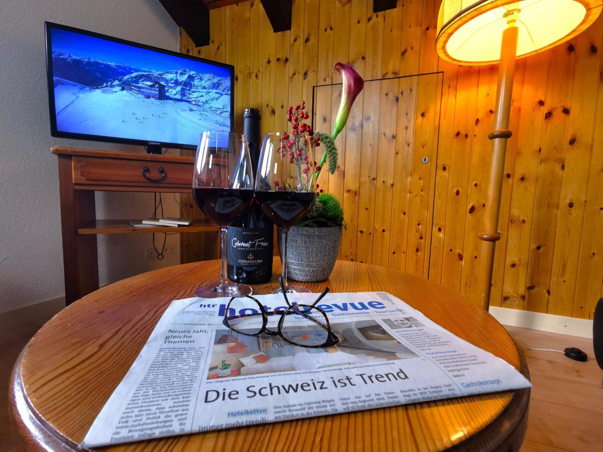 Hotel Alpenblick-Leukerbad-Therme Номер фото